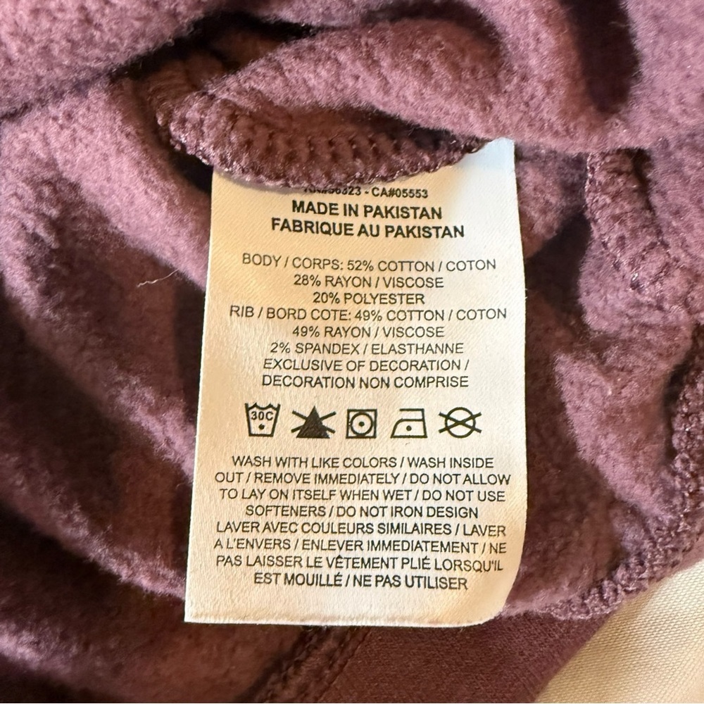 Nike Women’s Club Crewneck Fleece Sweatshirt Maroon Size Small - Picture 6 of 8